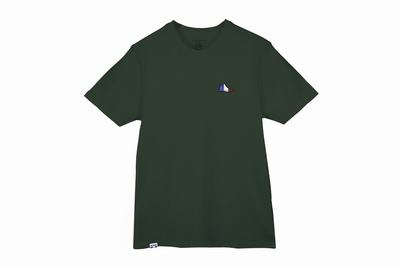 Camiseta Palladium FRENCH PAMPA T-SHIRT Hombre Verde Menta | Costa Rica-06724